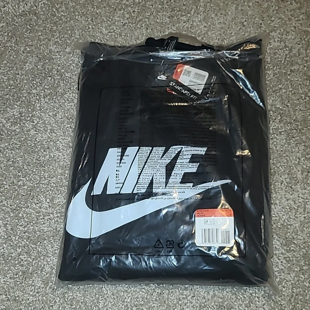 New Men's Nike Just Do It Air Hoodie Hooded Sweatshirt for Gym and Athletics - Picture 2 of 2